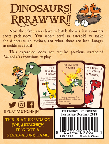 Munchkin 9: Jurassic Snark