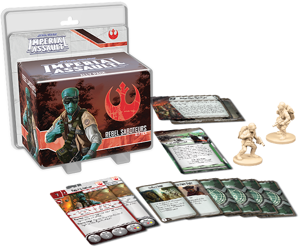 Star Wars: Imperial Assault – Rebel Saboteurs Ally Pack