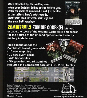 Zombies!!! 2:  Zombie Corps(e) Second Edition
