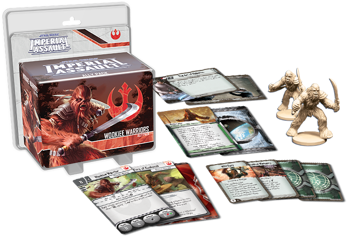 Star Wars: Imperial Assault - Wookie Warriors Ally Pack