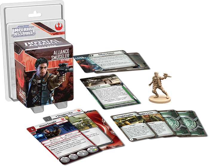 Star Wars: Imperial Assault - Alliance Smuggler Ally Pack