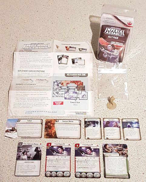 Star Wars: Imperial Assault – Leia Organa Ally Pack