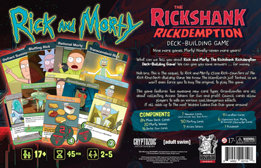 Rick and Morty: The Rickshank Rickdemption Deck-Building Game