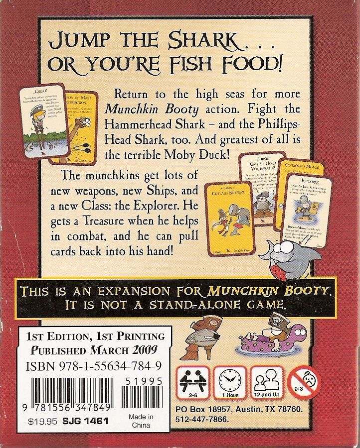 Munchkin Booty 2: Jump the Shark