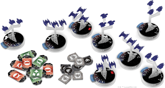 Star Wars Armada: Separatist Fighter Squadrons Expansion Pack